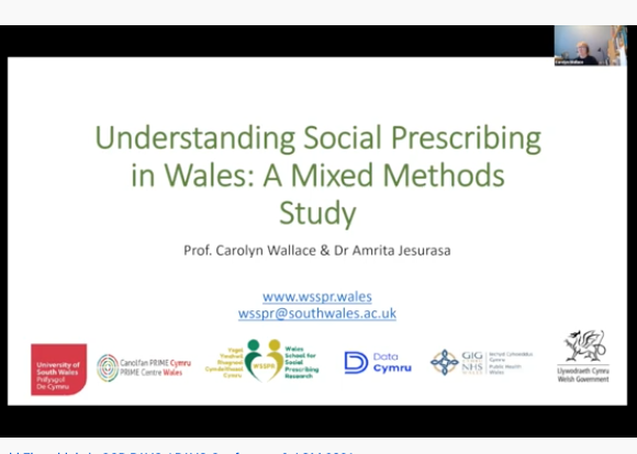 Understanding social prescribing in Wales